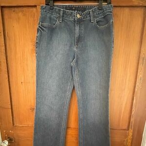 J. Crew Dark Blue Straight Leg Jeans USA Size 8T Tall